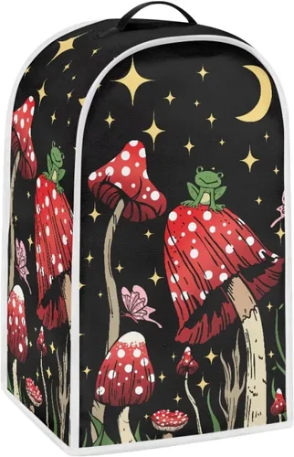 Miniatura 22 de Upetstory Funda antipolvo para licuadora de vaca, estilo bohemio, azteca, para cafetera, electrodomésticos, resistente a las manchas, lavable