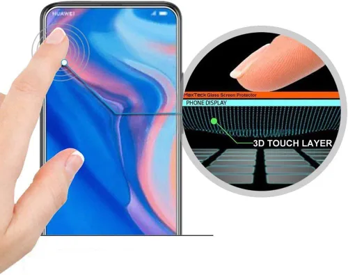Miniatura 4 de Paquete de 2 protectores de pantalla de vidrio templado para Huawei Y9 Prime 2019 JKM-LX3 de 6.59 pulgadas
