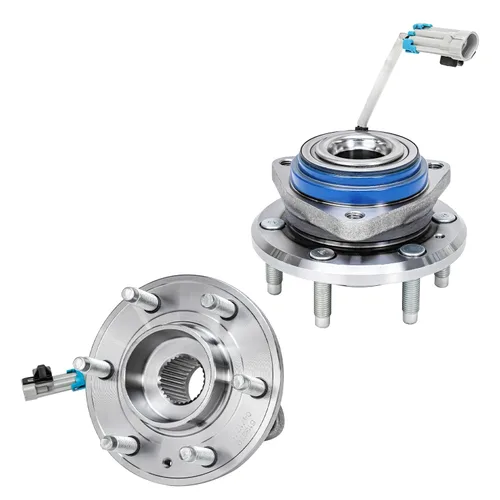 Miniatura 40 de Detroit Axle - 2.2L Bujes de rodamiento de rueda delanteros de 2 piezas para Honda Accord 90-97, 97 Acura CL, 2 rodamientos de ruedas y conjunto