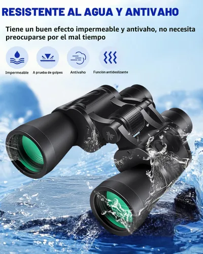 Miniatura 6 de 20x50 prismáticos de alta potencia para adultos, prismáticos claros y duraderos para observación de aves, turismo, observación de vida silvestre