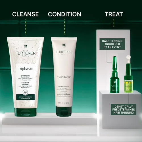 Miniatura 7 de René Furterer Champú fortalecedor TRIPHASIC - Cabello adelgazante - Fortifica la fuerza del cabello - Nutrición del cuero cabelludo - Para hombres