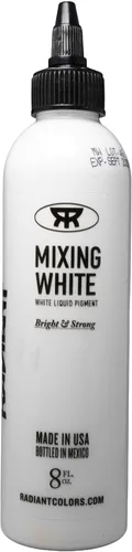 Radiant Colors Tintas de tatuaje (mezcla blanca 8oz)