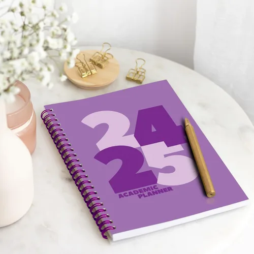 Miniatura 7 de Riley's Planner 2024-2025 - Agenda semanal gruesa de 18 meses, agenda semanal y mensual audaz y distintiva, cubierta resistente, páginas de notas