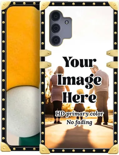 Miniatura 19 de Funda Customiz Picture Phone compatible con Samsung Galaxy A32, diseño de fotos DIY A32 para niñas, TPU suave a prueba de golpes, parte trasera