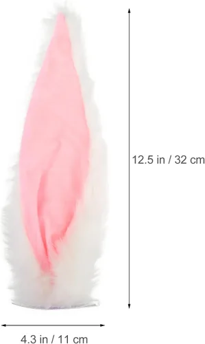 Miniatura 9 de FAVOMOTO 1 Set Helmet Rabbit Ears and Tail Decors Motorbike Helmet Decorative Accessories
