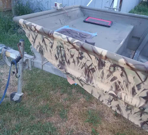 Miniatura 6 de Acid Tactical® Paquete de 2 plantillas de pintura en aerosol con aerógrafo de camuflaje de diseño único de 9 x 14 pulgadas, pistola Duracoat