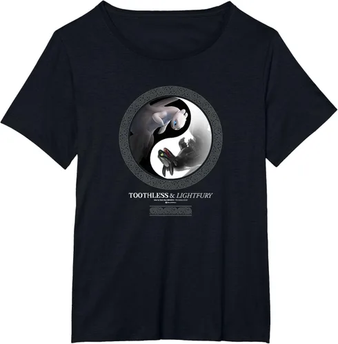 Miniatura 27 de Cómo entrenar a tu dragón 3 Yin Yang Dragon Camiseta