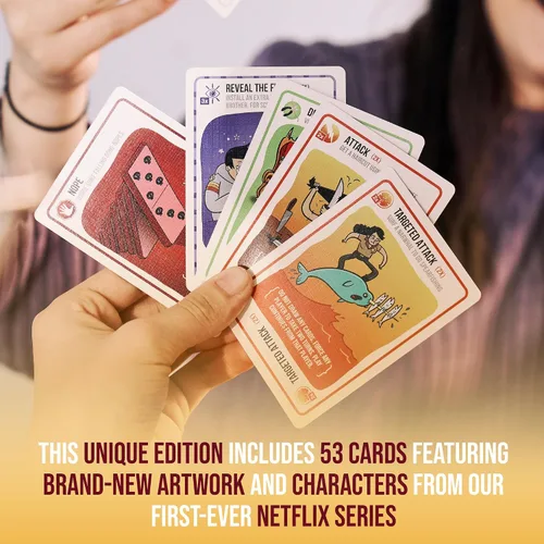 Miniatura 6 de Exploding Kittens Good vs. Evil 2-5 Jugadores - A partir de 7 años - Inspirado en el programa de Netflix - Juego de cartas para fiestas y familia