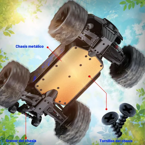 Miniatura 7 de Autos RC a escala 1:14 para adultos, Truggy RC de alta velocidad de 60 KPH, camión de control remoto todoterreno 4 x 4, automóvil eléctrico