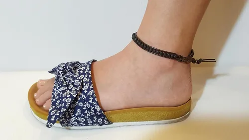 Miniatura 5 de Infinityee888 Lava Bead Anklet Bracelet 10 Inches Woven Leather Handmade Men Women Anklet