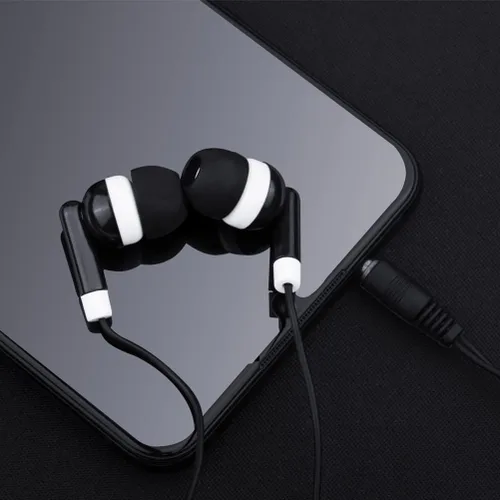 Miniatura 5 de Auriculares al por mayor a granel 50 unidades de auriculares empaquetados individualmente para escuelas, aulas, estudiantes, bibliotecas