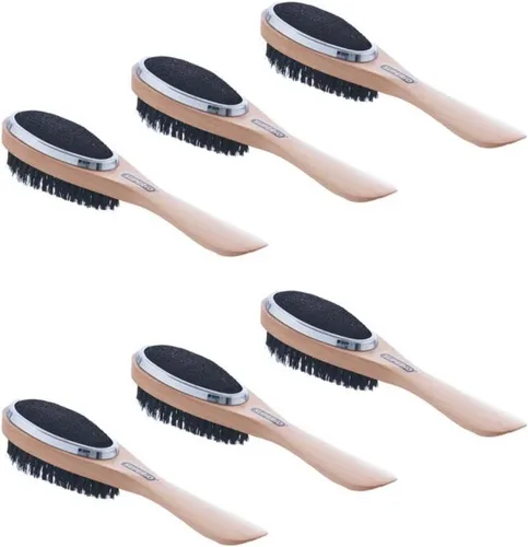 Miniatura 13 de Superio Cepillo para ropa, cepillo para ropa, removedor de pelo de mascotas, cepillo de pelusa 3 en 1, cepillo de ropa y cuerno para traje, abrigo