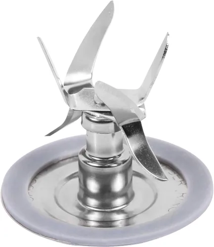 Miniatura 3 de Cuchilla de licuadora para piezas de repuesto Oster Blender con tapa de base de tarro y junta tórica, kit de actualización de accesorios (6 puntos)