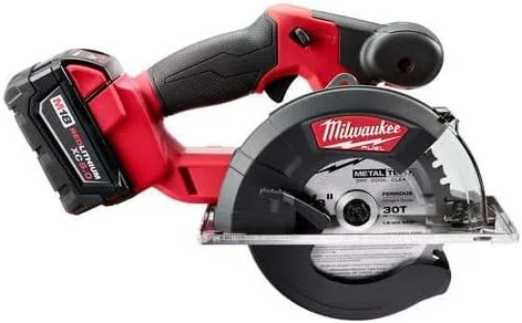 Miniatura 5 de Milwaukee Kit de sierra circular inalámbrica M18 Fuel 2782-22, hoja de 5-3/8 a 5-7/8 pulgadas, cenador/vástago de 0.787 in, 18 V CC, batería