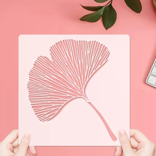 Miniatura 4 de Paquete de 2 plantillas de suelo grandes para pintar pisos, plantillas de pared decorativas para patrones grandes, plantillas de azulejos, plantilla