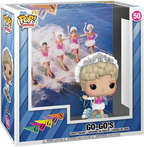 Funko Pop! Albums: The Go-Go's - Vacaciones - Música - Figura de vinilo coleccionable - Idea de regalo - Producto oficial - para niños y adultos -