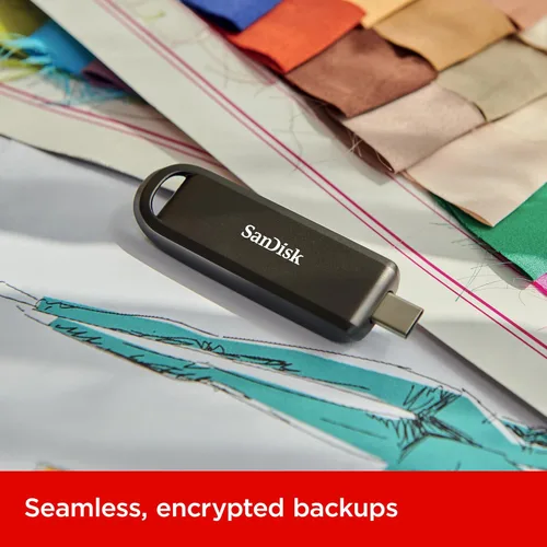 Miniatura 6 de SanDisk Unidad flash Extreme PRO de 256 GB con USB-C - Velocidades de lectura de hasta 1000 MB/s y velocidades de escritura de 900 MB/s