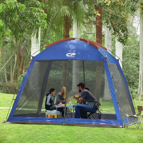 Miniatura 6 de CAMPROS CP Tienda de campaña de casa con pantalla de 10 x 10 pies, toldo con malla de pantalla de malla para patios, actividades de camping al aire