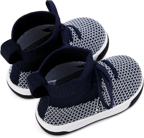 Miniatura 60 de BMCiTYBM Zapatos de bebé para niños y niñas, zapatos para caminar para niños pequeños, zapatos ligeros antideslizantes para 6, 9, 12, 18, 24 meses