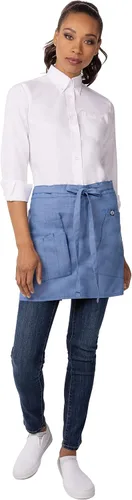 Miniatura 2 de Chef Works mens Medford Half Bistro Apron