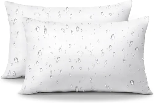 Miniatura 15 de OTOSTAR Inserto de almohadas impermeables, 16 x 16 pulgadas, cojín decorativo para exteriores, suave y esponjoso, para patio, jardín, banco, casa