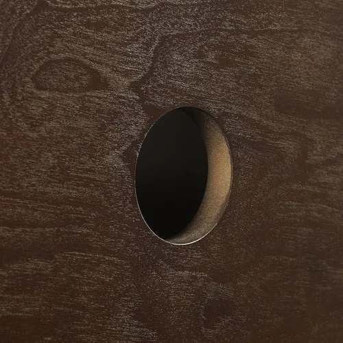 Miniatura 13 de Crosley Furniture Asher - Soporte para tocadiscos con almacenamiento para discos de vinilo, color marrón oscuro