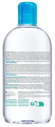Miniatura 2 de Bioderma - Agua micelar Hydrabio H2O - Limpiador facial y desmaquillante - Agua limpiadora micelar para pieles sensibles deshidratadas