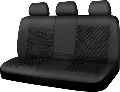 Miniatura 13 de CAR PASS Fundas de Asiento de Cuero Púrpura, Funda de Asiento de Coche Bonita con Esponja Compuesta de 5mm en el Interior, Compatible con Bolsa