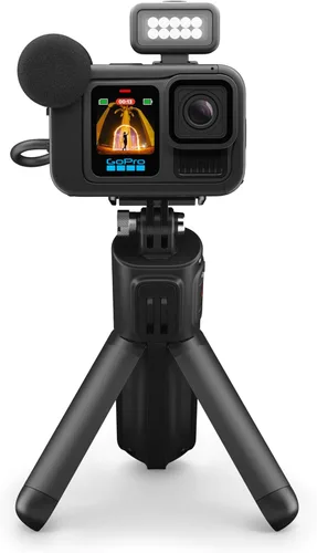 GoPro HERO13 Black Creator Edition - Incluye HERO13 Black, Volta (empuñadura de batería, trípode, control remoto), Media Mod, Light Mod, Batería