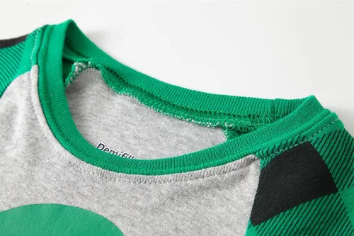Miniatura 128 de Demifill Conjunto de pijamas de Halloween para niños y niñas, pijamas de Navidad, ropa de dormir para niños y niñas