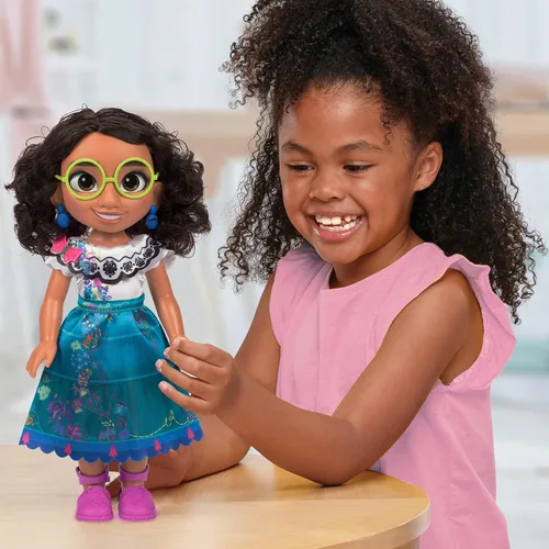Miniatura 4 de Disney Encanto Mirabel Doll - Muñeca articulada de moda de 14 pulgadas con gafas y zapatos