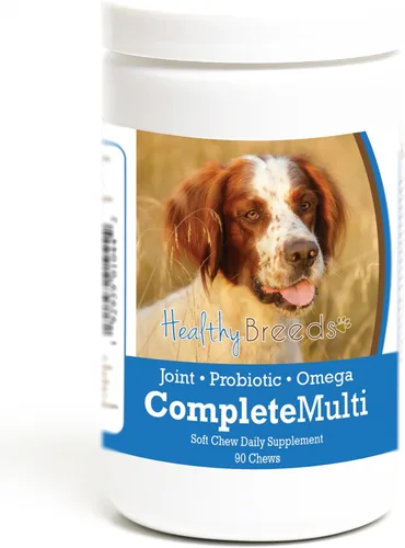Miniatura 327 de Healthy Breeds Pug todo en uno multivitamínico suave masticable 60