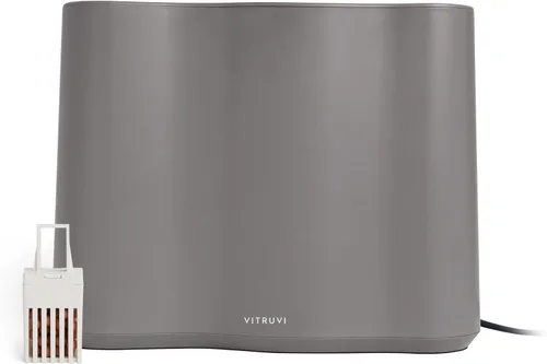 Vitruvi Cloud Humidificador de Mesita de Noche, Paloma, Tiempo de Funcionamiento de 24 Horas, Cobertura de 183m, Grande para Hogar y Dormitorio -
