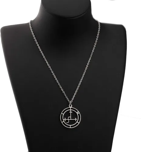 Miniatura 5 de Lywjyb Birdgot Sello de Lilith - Collar con sello de Lilith collar pagano joyería de mitología regalo de brujería pagano de Sello de Lilith Metal