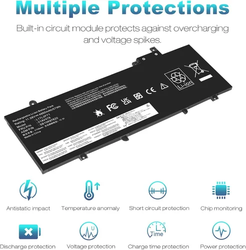 Miniatura 3 de ASUNCELL 1F22N - Batería para portátil de 15.2 V, 60 Wh, 3750 mAh, 4 celdas, compatible con Dell Alienware M15 M17 R1 G7 7590 7790 G5 5590-D2783W