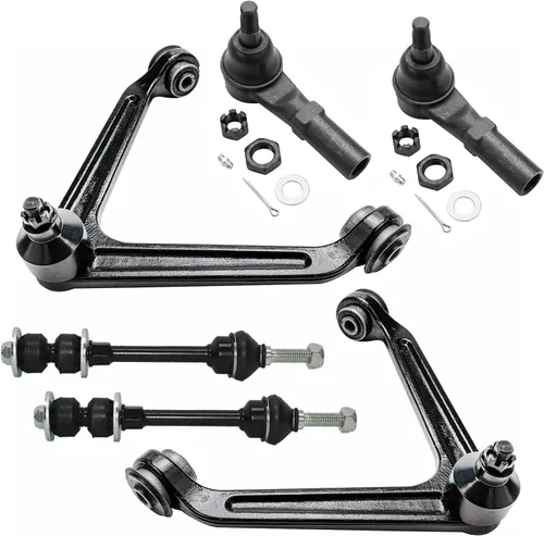 Miniatura 230 de Detroit Axle - Kit de extremo delantero para Chrysler 300 Dodge Charge Challenger 2011-2023, 2 brazos de control inferiores traseros 2 rótulas