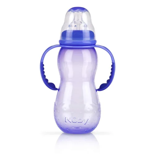 Miniatura 10 de Nuby Enfermera de cultivo de 3 etapas antigoteo, los colores pueden variar, 11 onzas