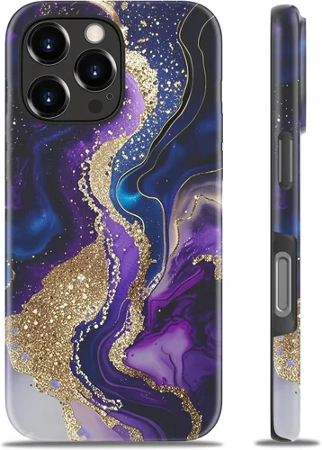 Miniatura 35 de Goodon para iPhone 17 Pro, Funda Estética de Gato Negro y Niña Naranja, Compatible con Magsafe, Funda Protectora Retro Única y Moderna de Silicona