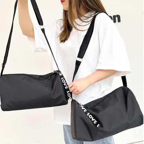 Miniatura 9 de XJHKG Bolsa de gimnasio Bolsa de entrenamiento de fitness Bolsa de viaje al aire libre Bolsa de lona para hombres Bolsas de natación Deportes Yoga