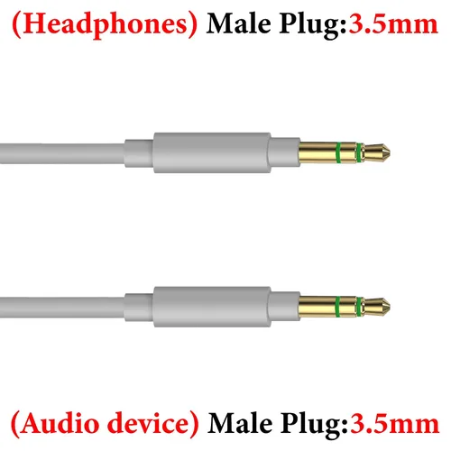 Miniatura 3 de GEEKRIA Cable de audio compatible con Sony ULT WEAR, WH-1000XM5/1000XM4, WH-XB920N/910N, WH-CH700N, INZONE H5 auriculares, cable estéreo de repuesto