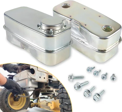 751-0616B 951-0616B Silenciador de escape de entrada doble 951-0616 751-0616 apto para MTD Cub Cadet LT-1018 LT-1022 LT-1024 RZT50 RZT54 RZT42 RZT55