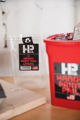 Miniatura 6 de El Paquete de Ensueño del Pintor Activo: Combo Práctico de Balde de Pintura y Forro + Pincel Gratis Rojo