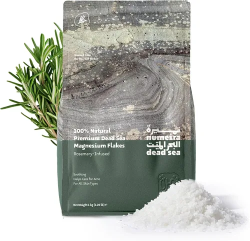 Miniatura 16 de Dead Sea - Juego de baño de escamas de magnesio 100% puro con aceite esencial infundido de lavanda (bolsa de 8.82 onzas)