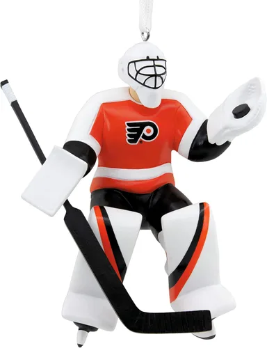 Miniatura 8 de Hallmark NHL New Jersey Devils Portero Ornamento de Navidad (0001OSL1882)