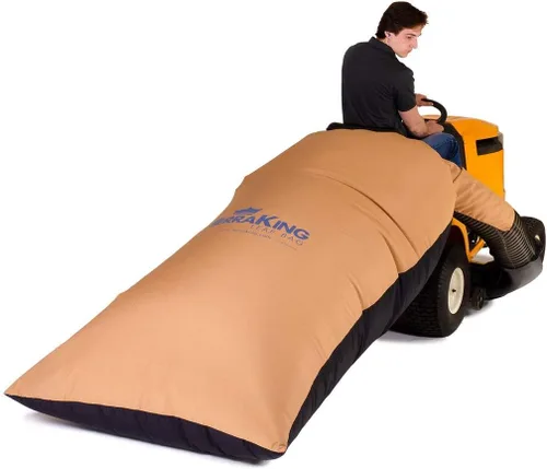 Miniatura 10 de TerraKing Leaf XL - Bolsa para recolección de hojas rápido y fácil, sistemas de recogida de materiales para cortacésped de montar
