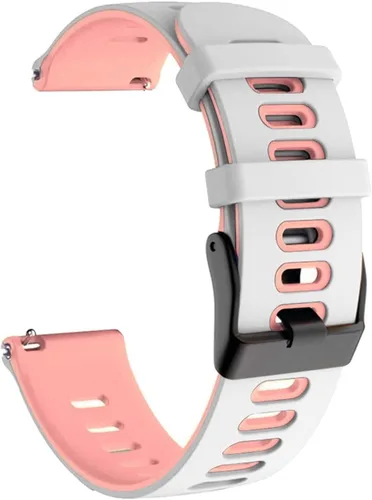 Miniatura 16 de Correas de silicona de 20 de 0.866 in para reloj inteligente Huawei Watch Gt 2 Pro GT2 GT 3 42 1.811 in (color: 10, tamaño: 0.787 in)