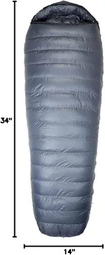 Miniatura 2 de Western Mountaineering Sequoia RZ Saco de dormir de microfibra - 6'0