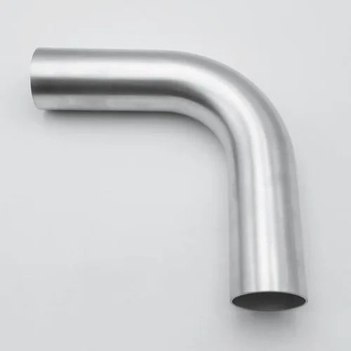 Miniatura 22 de AC PERFORMANCE Codo de aluminio de 45 grados de 1.75 pulgadas (45 mm) OD, tubo de aire de entrada para intercooler, 1.5D de radio, acabado cepillado