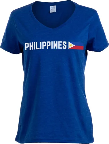 Miniatura 109 de Nations of the World - Camiseta con cuello en V para mujer