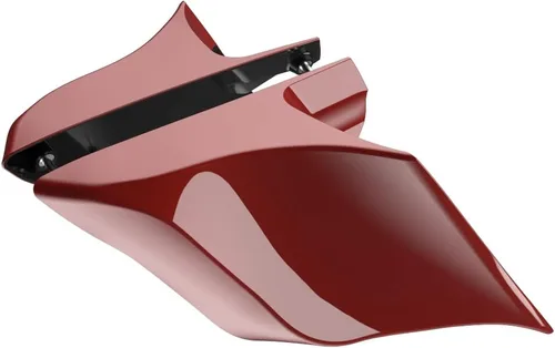 Miniatura 104 de Advanblack Barracuda - Cubiertas laterales estiradas plateadas (brillantes), paneles extendidos para Harley Touring Street Glide Road Glide Electra